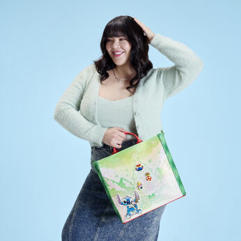 Lilo & Stitch Holiday Tote Crossbody Bag, Image 2